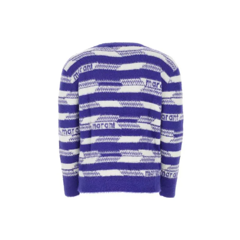 ISABEL MARANT Logo Intarsia Knitted Jumper-1