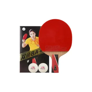 DOUBLEFISH Ping Pong Paddles Unisex All Wood With Carbon Fiber