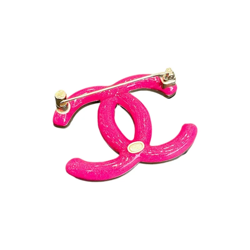 CHANEL Brooch Women's Rose Gold-1