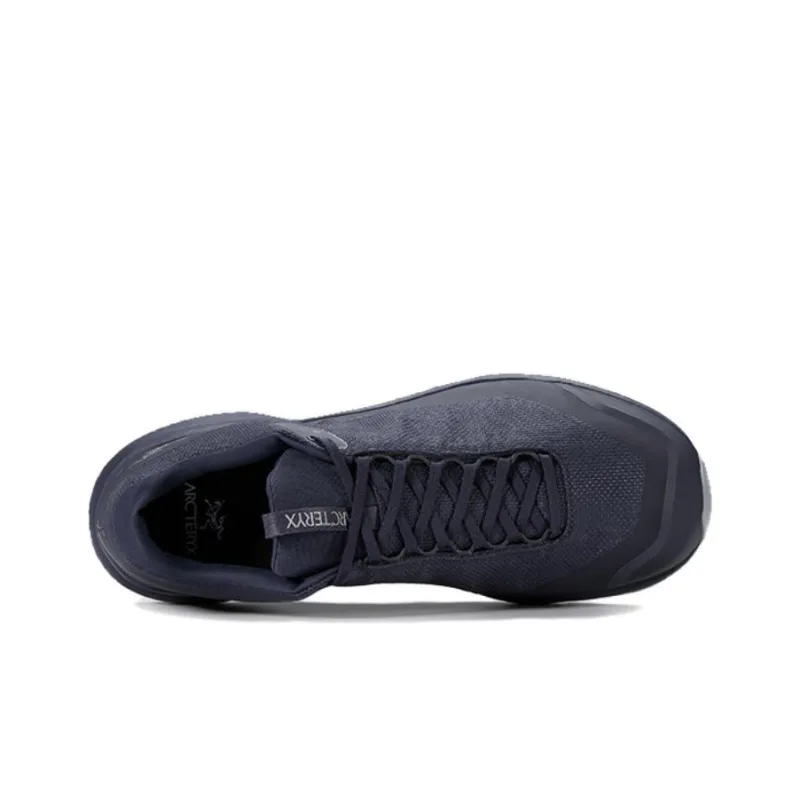 Arcteryx Aerios GTX Comfortable Abrasion Resistant Breathable Low Top Outdoor Shoes Unisex Blue Black-2