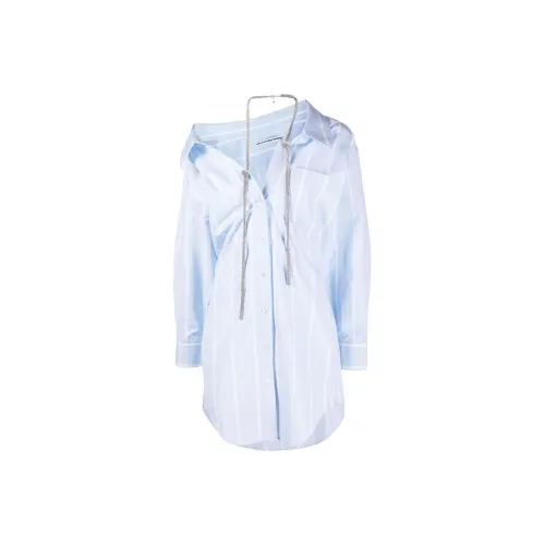 Alexander Wang Long-Sleeved Dresses Women's Light Blue