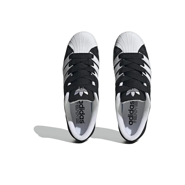 Adidas Superstar Supermodified Core Black Cloud White-4