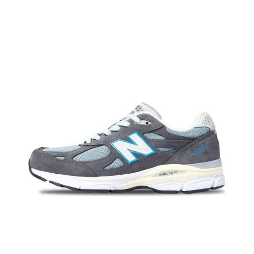 New Balance X Kith 990 V3 'Steel Blue/Grey' Sneakers