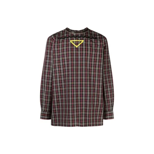 PRADA Shirts Men Brown