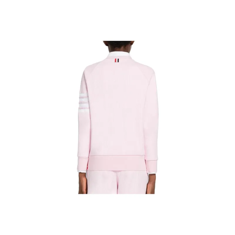 THOM BROWNE 4 Bar Striped Crewneck Sweatshirt-1