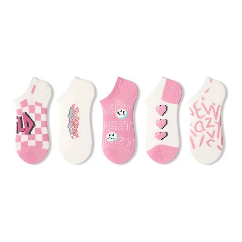Primeet No Show Socks Women's Gift Box Set 5 Pack-0