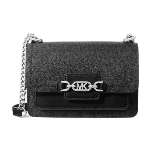 MICHAEL KORS Canvas Shoulder Bag Crossbody Bag Extra Small Women's Black