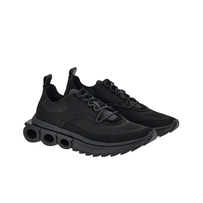 FERRAGAMO Gancini-plaque Low-top Sneakers-2