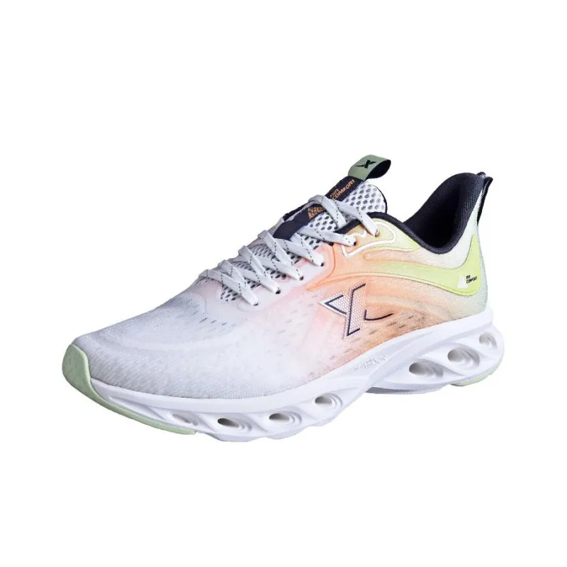 XTEP Anti Slip Wear Resistant Low Top Running Shoes Men's Jelly Green-1