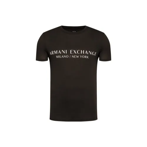 ARMANI EXCHANGE T-Shirts Men Black