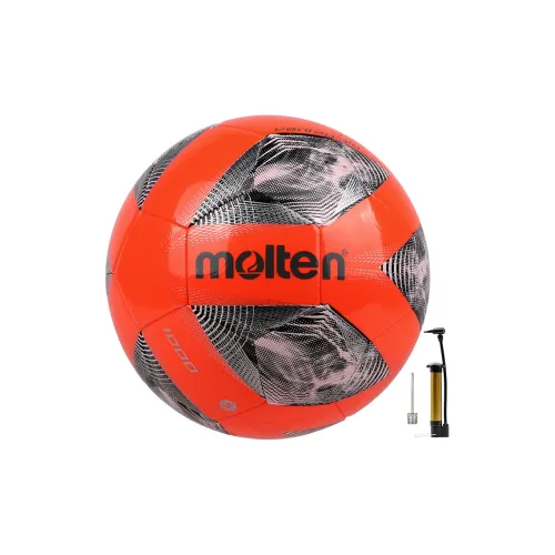 Molten Size 4 5 Size Soccer TPU Machine Stitched Soccer Ball Unisex Red Black