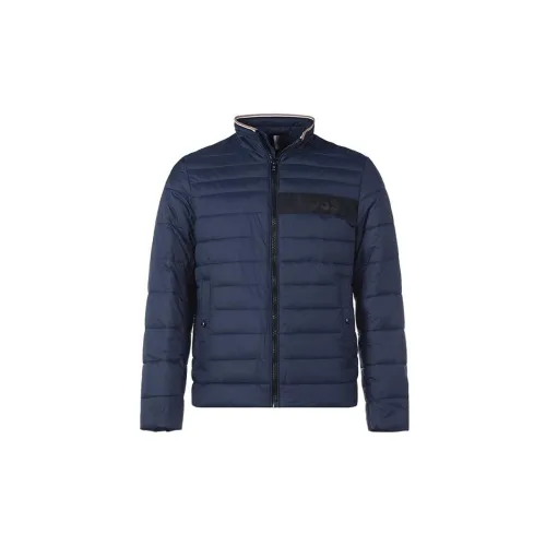 HUGO BOSS Puffer Jackets Men Dark Blue