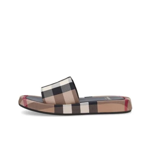 Burberry Slide Slippers Women's Brown/Black