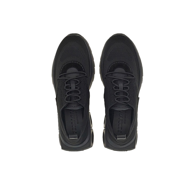 FERRAGAMO Gancini-plaque Low-top Sneakers - POIZON