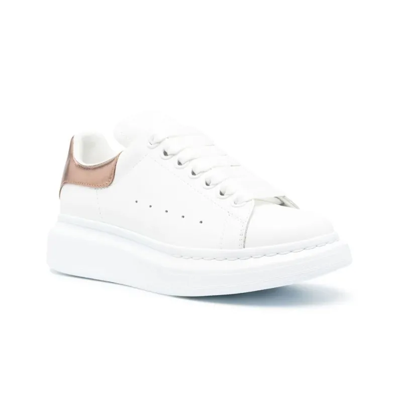 Alexander McQueen Oversized Sneaker 'White Rose Gold' Women's-2