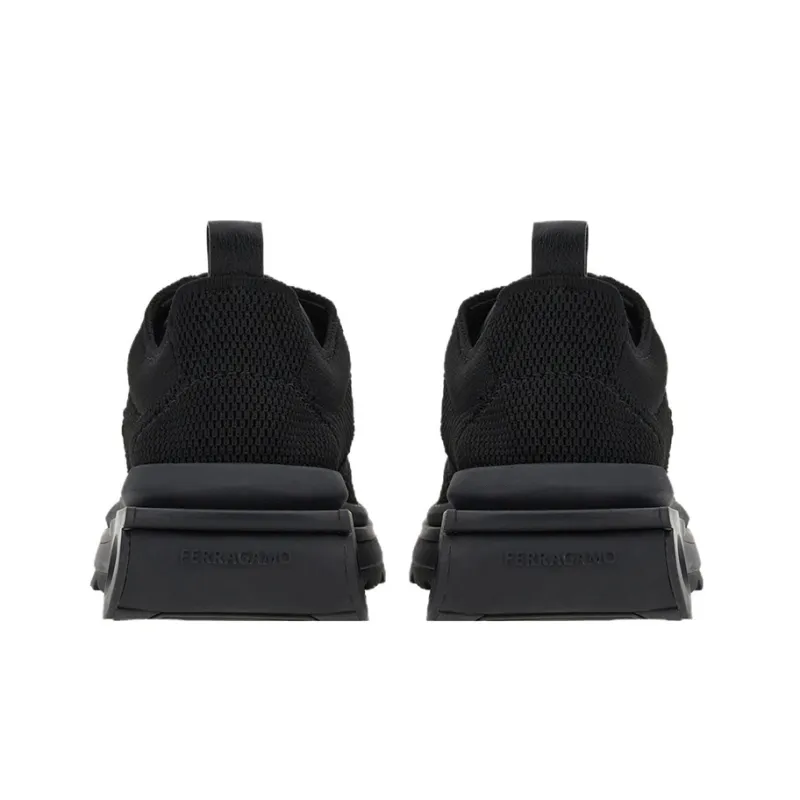 FERRAGAMO Gancini-plaque Low-top Sneakers-4