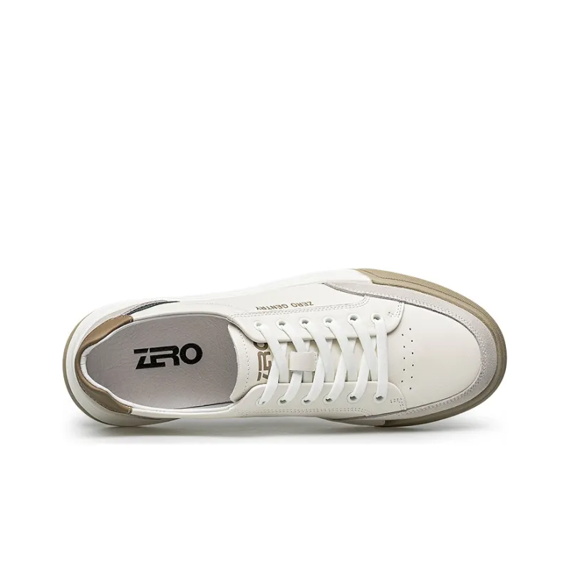 ZRO Skateboard Shoes Men Low Top Black/Beige-4