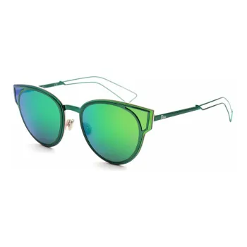 DIOR Plate Frame Cat Eye Sunglass Women's