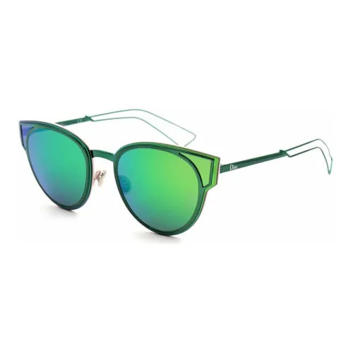 DIOR Plate Frame Cat Eye Sunglass Women's