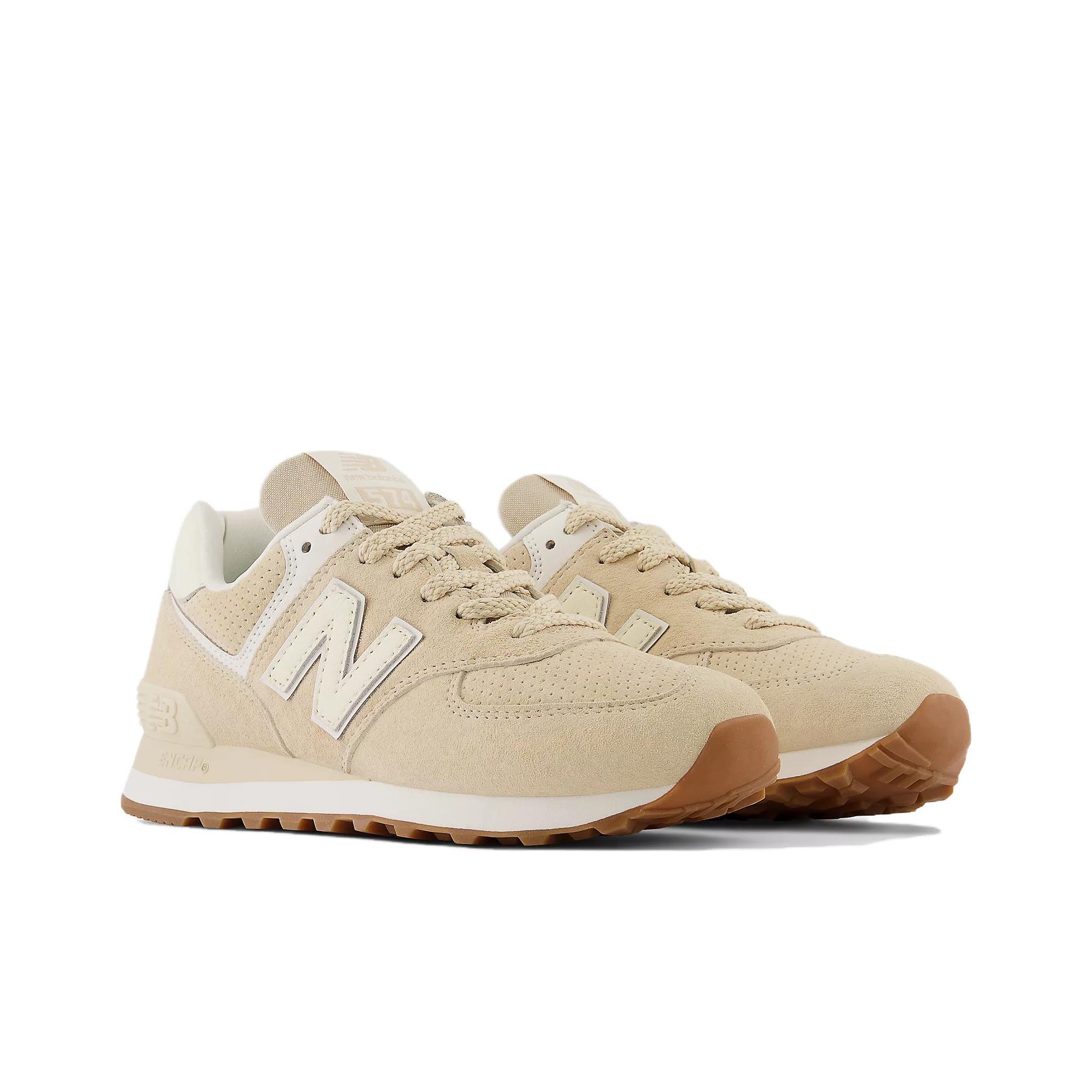 New Balance 574 Sandstone Women's Standard (B) US W 8.5 - POIZON