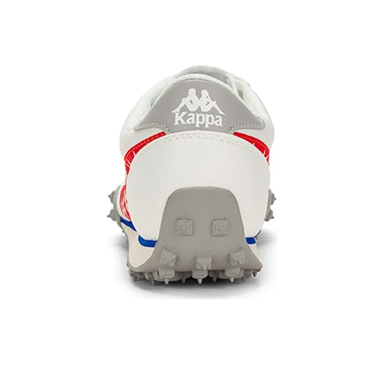 Kappa Anti Slip Wear Resistant Low Top Running Shoes Unisex Optical White-5