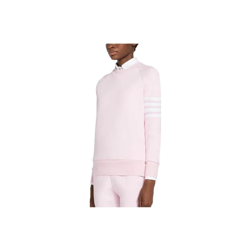 THOM BROWNE 4 Bar Striped Crewneck Sweatshirt-2
