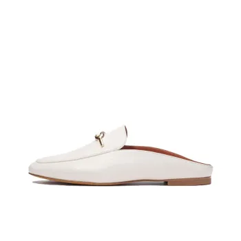COACH Sienna Slide Closed Toe Slippers Women's White