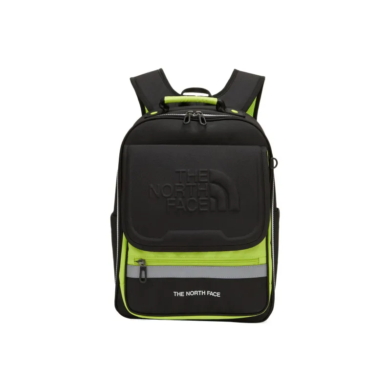 THE NORTH FACE Recycled Polyester Backpack Regular Men's Black/Green-1