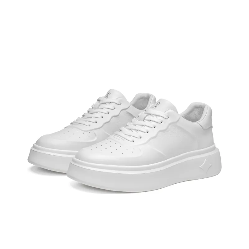 ROBERTA DI CAMERINO Stylish Skateboarding Shoes Men's White-3