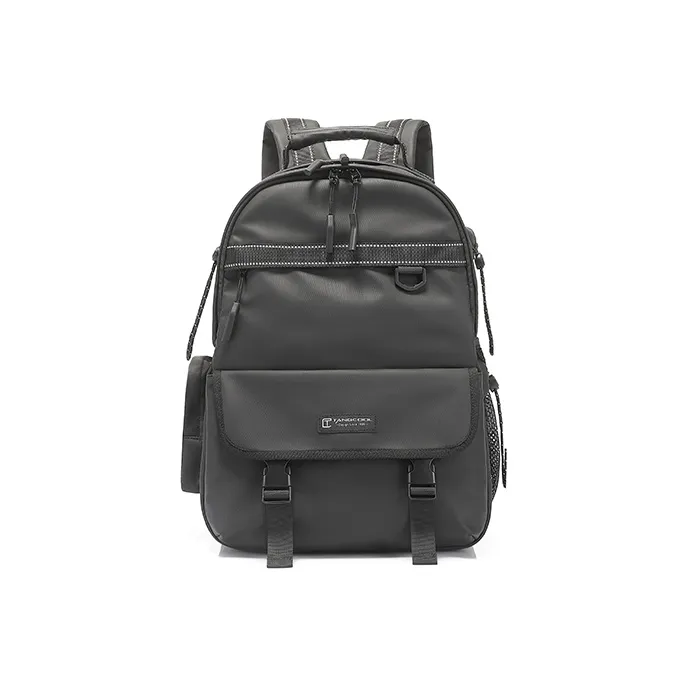 TANGCOOL Oxford Backpack Large Size Unisex Black-2