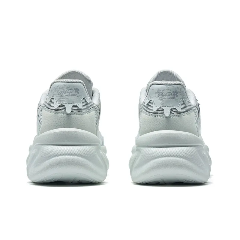 XTEP Claw Shoes 2.0 Anti Slip Wear Resistant Sports Casual Shoes Women's Gray-4