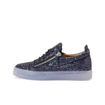 Giuseppe Zanotti Gail Zip Detail Glitter Sneakers Women's