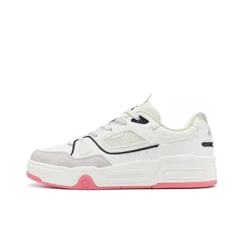 XTEP Reverse SK8 Slip Resistant Cushioning Low Top Skateboard Shoes Men's White