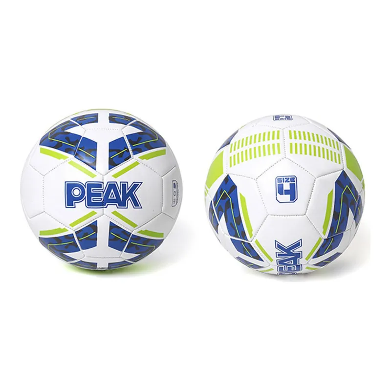 PEAK 4/5 Size Soccer PVC Seamless Thermal bonding Unisex White Blue-2