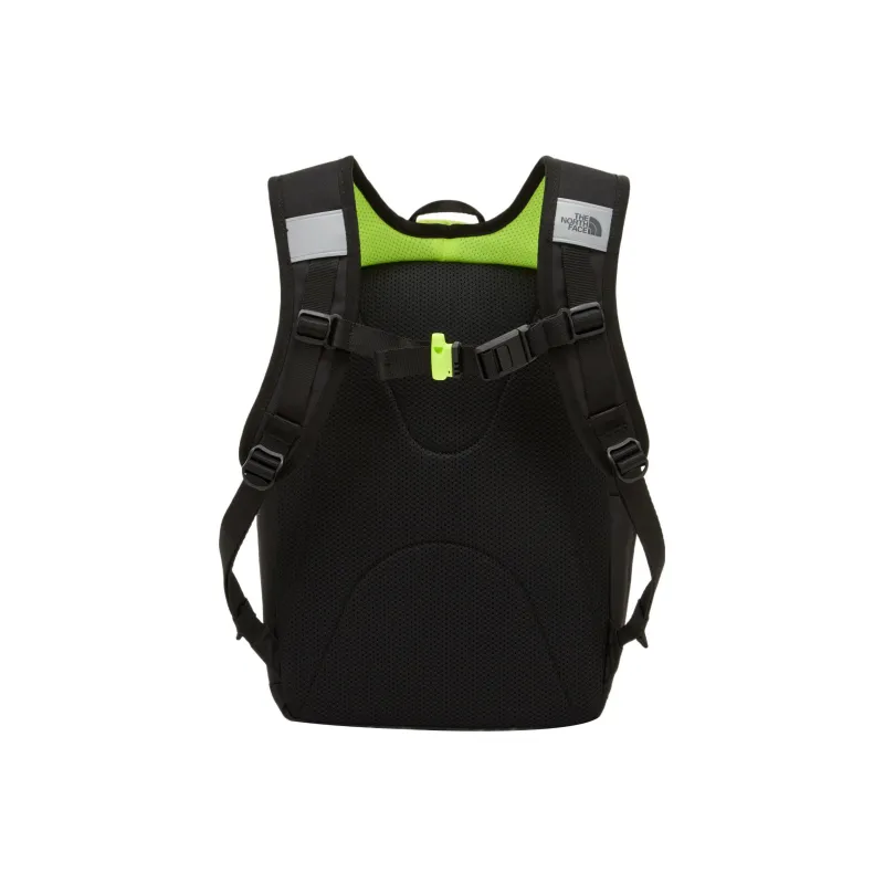 THE NORTH FACE Recycled Polyester Backpack Regular Men's Black/Green-2