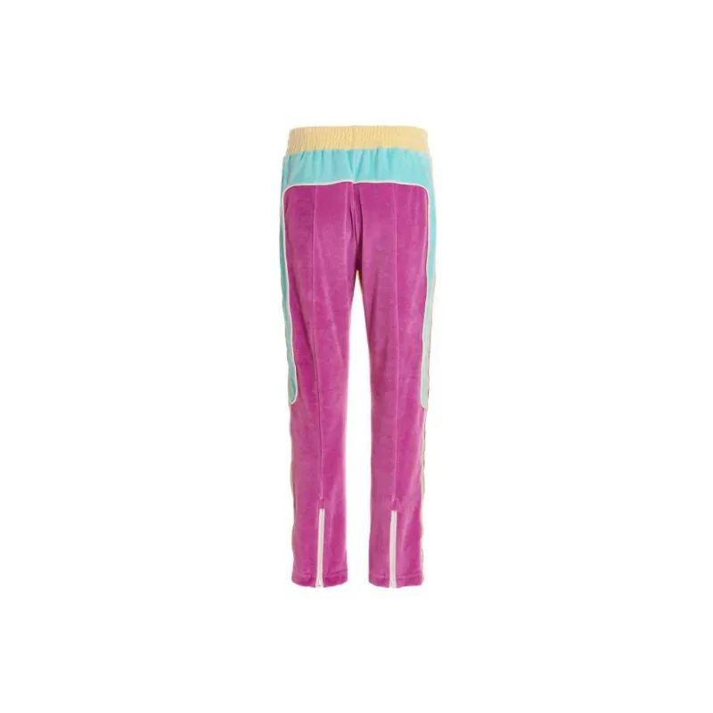 PALM ANGELS Knitted Sweatpants Men Multicolor-1