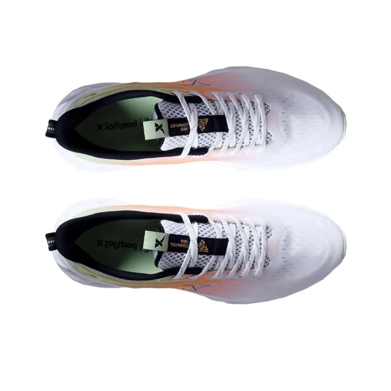 XTEP Anti Slip Wear Resistant Low Top Running Shoes Men's Jelly Green-2