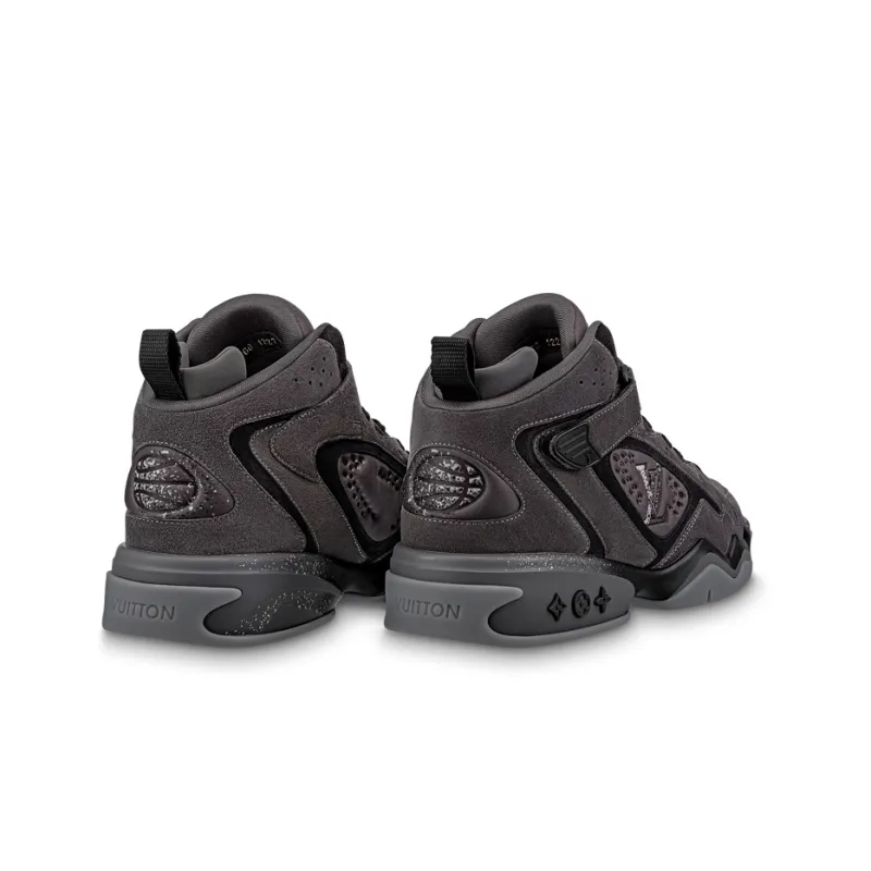 LOUIS VUITTON Trainer 2 Ankle Sneakers 'Grey'-2