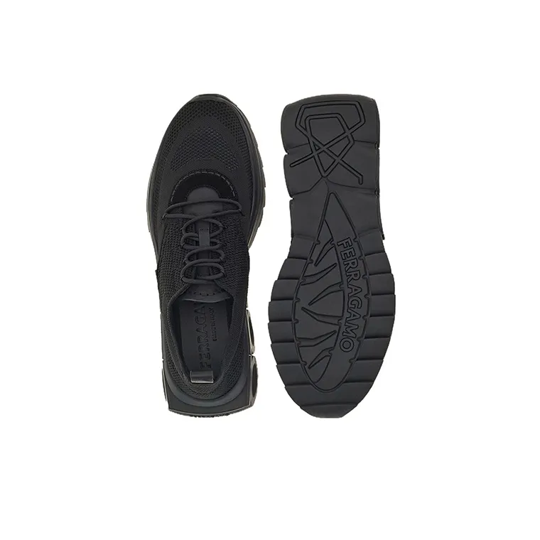 FERRAGAMO Gancini-plaque Low-top Sneakers-5