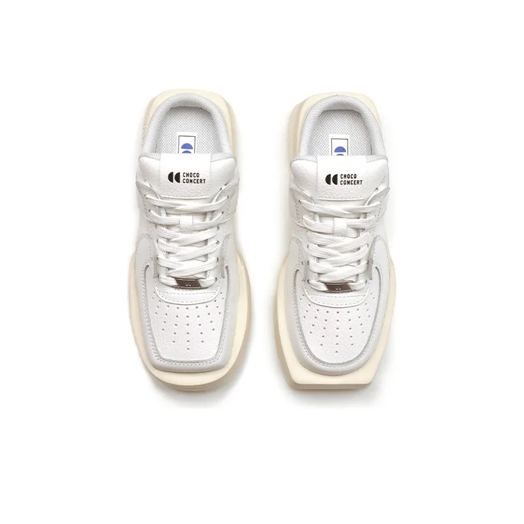 CHOCO CONCERT Skateboard Shoes Unisex White-1