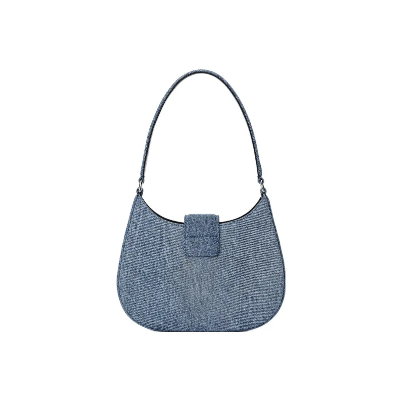 alexander wang Legacy Hobo Denim Bag Small Vintage Light Indigo-3