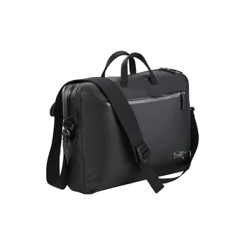 Arcteryx Nylon Briefcase, Shoulder Bag, Crossbody Bag, Handbag Regular Unisex Black