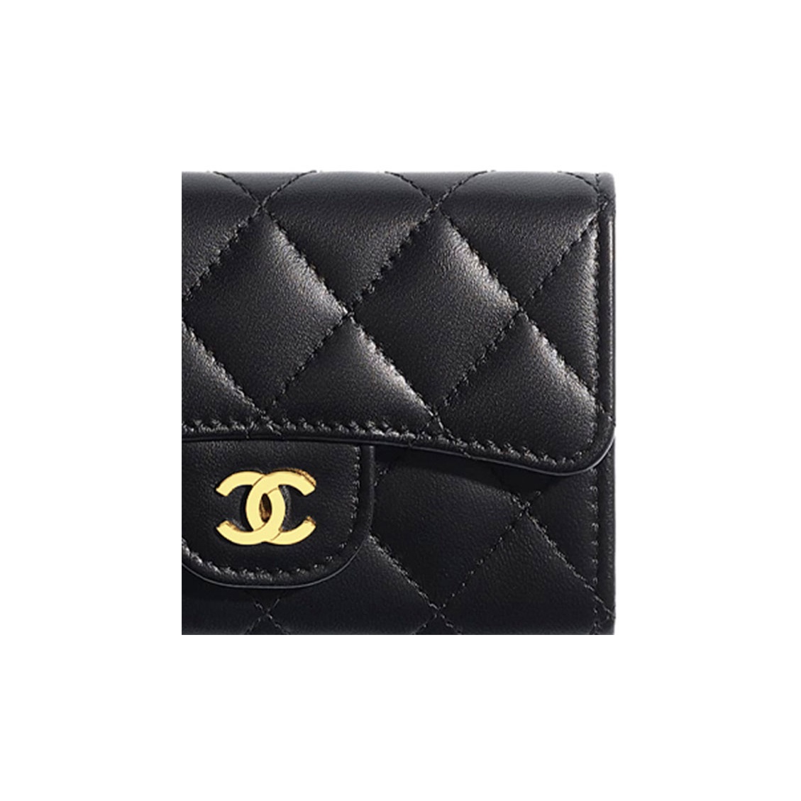 CHANEL Classic Card Holder Black AP0214 - POIZON