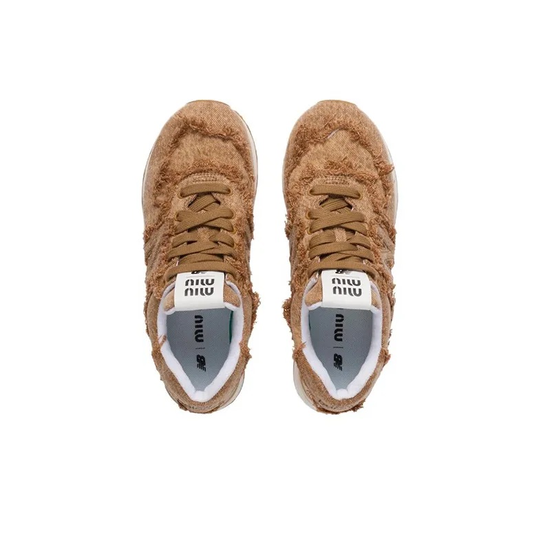 New Balance 574 MIU MIU Cognac Women's-4