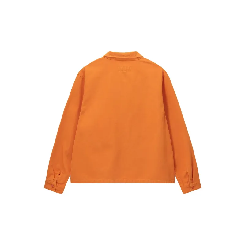 Stussy Washed Canvas Zip Shirt-15