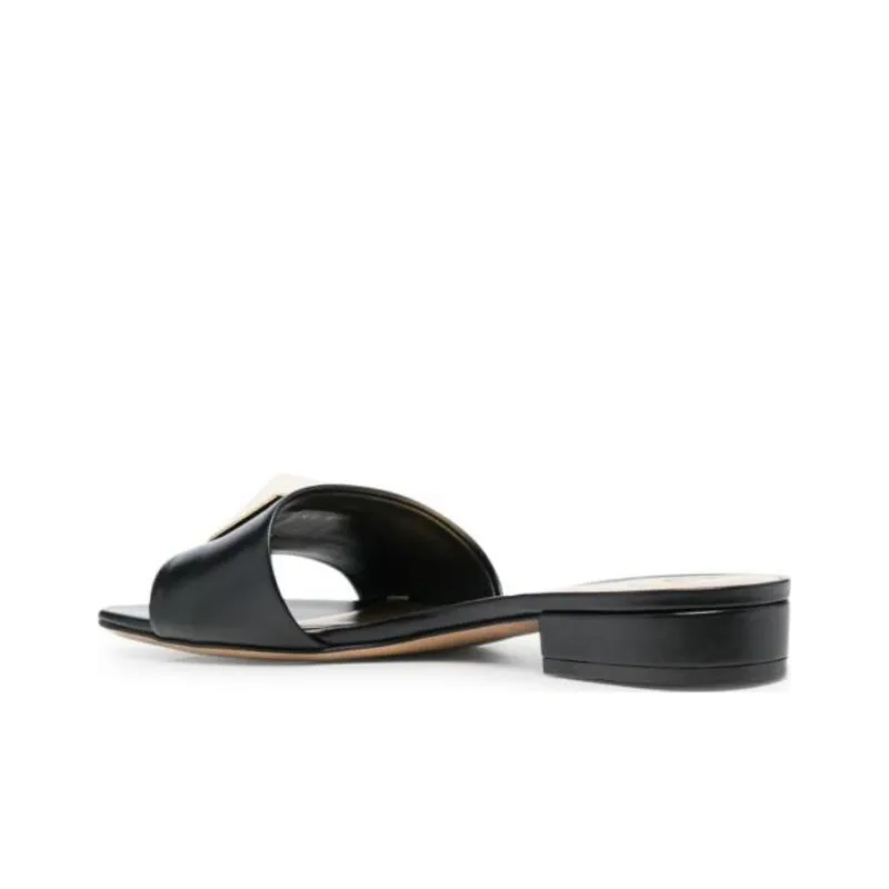 Valentino Odor Resistant Slide Slippers Women's Black-4