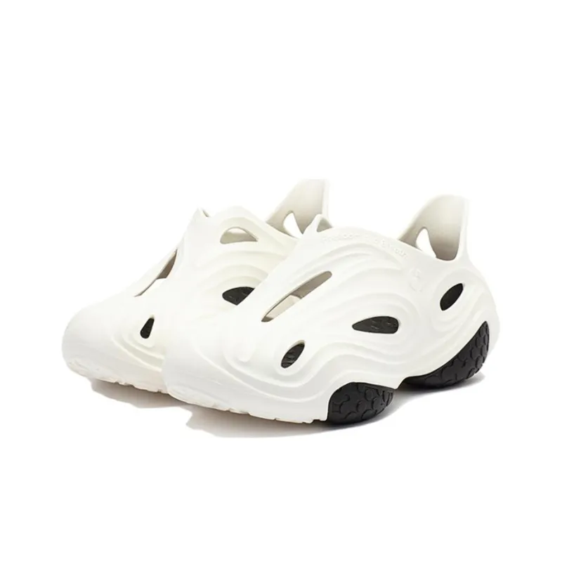 361° N40 Clog Sandal Unisex White Black-1