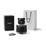 Cocoa Plastic Cup-Black Bear