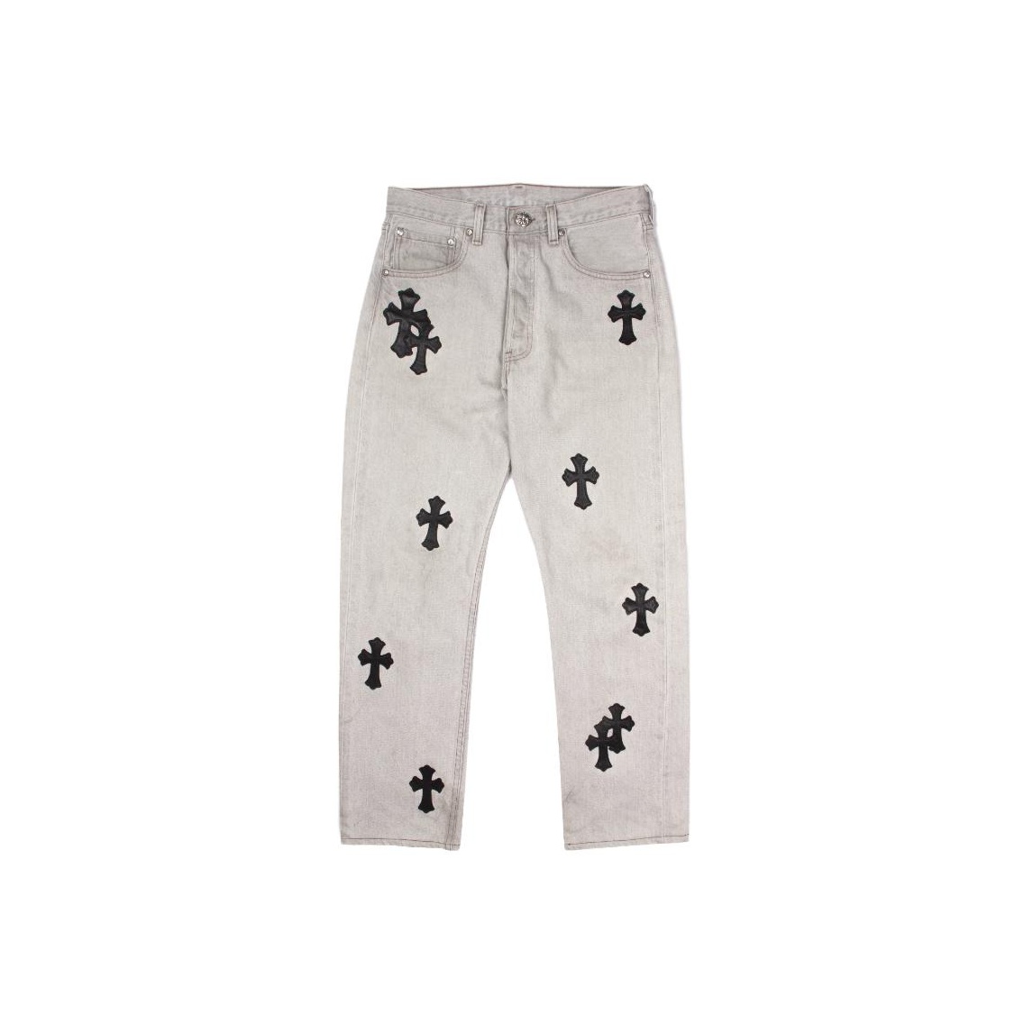 Chrome Hearts Jeans on Sale & Authentic - POIZON