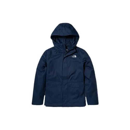 THE NORTH FACE Windbreaker Jackets Men Navy Blue